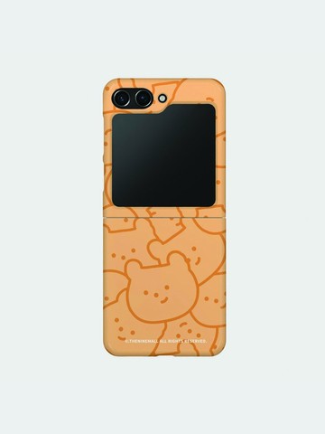 Line Pattern Z Flip Hard Case