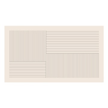 葉子小舖 珪藻泥地墊 方形  60 x 40cm  線條弦流  1個