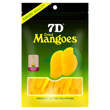 7D Mangoes 宿霧芒果乾 香甜濃厚風味 南國夏日滋味  70g  1包