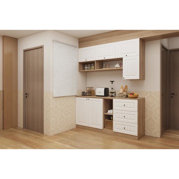 【鄉村風】餐廳餐廚櫃（SE014）