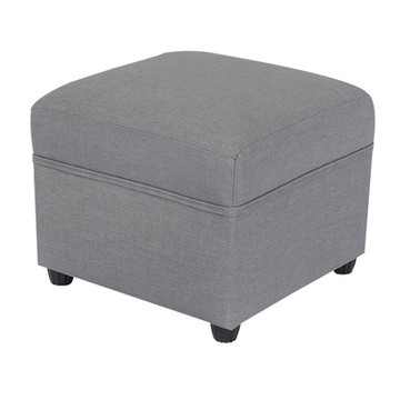 文創集 奈美貓抓皮革椅凳(二色可選)-50x50x40cm免組