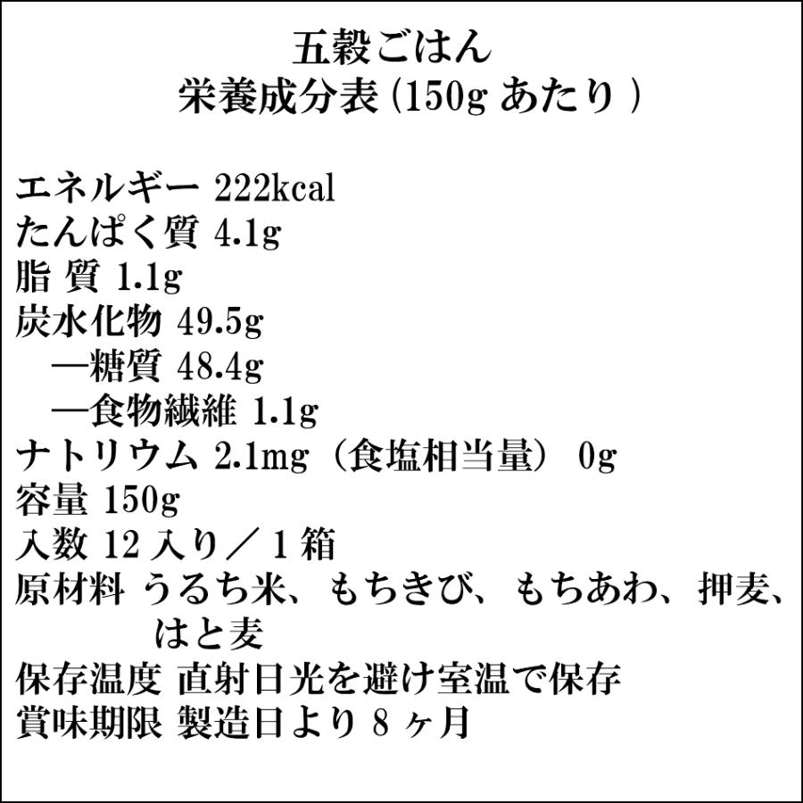 レトルト食品 パックご飯 元気な食卓 五穀ごはん 150g×24パック 送料無料 保存食 防災 非常食 ※北海道・沖縄の方別途送料加算