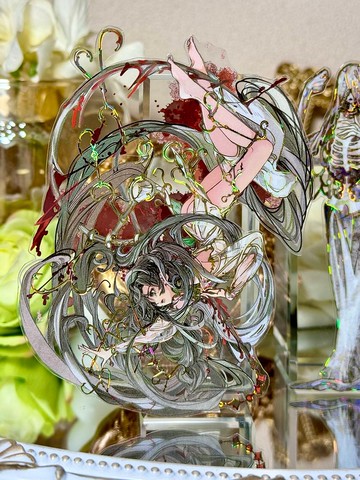 骸骨祭台 PET 紙膠帶貝殼金 10米卷