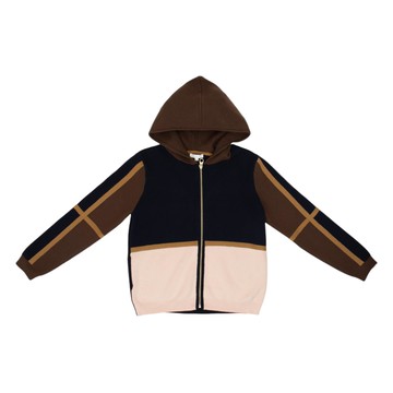 Chloé Kids 多色連帽外套