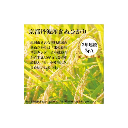 ふるさと納税 京都府 亀岡市 京都丹波産 きぬひかり 5kg × 12ヶ月 計60kg ※米食味鑑定士厳選 ※精米したてをお届け【京都伏見のお米問屋が精…