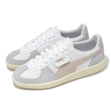 [ACS] Puma 休閒鞋 Palermo Lth 男鞋 女鞋 白 灰 粉 皮革 麂皮 復古 德訓鞋 情侶鞋 39646404