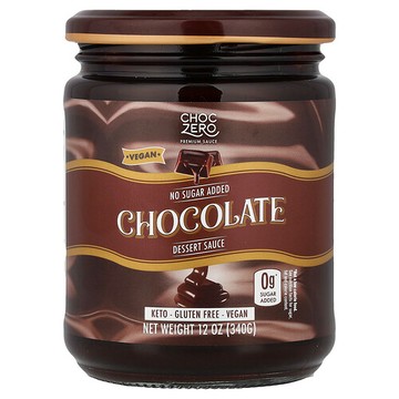 ChocZero, 甜品醬，巧克力味，12 盎司（340 克）