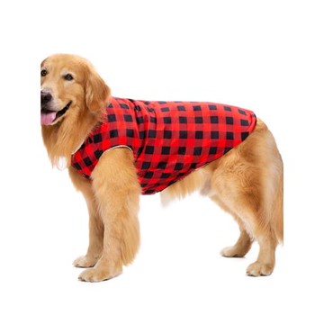 狗狗衣服秋冬裝 秋田金毛拉布拉多大狗棉衣寵物防水保暖兩腳馬甲