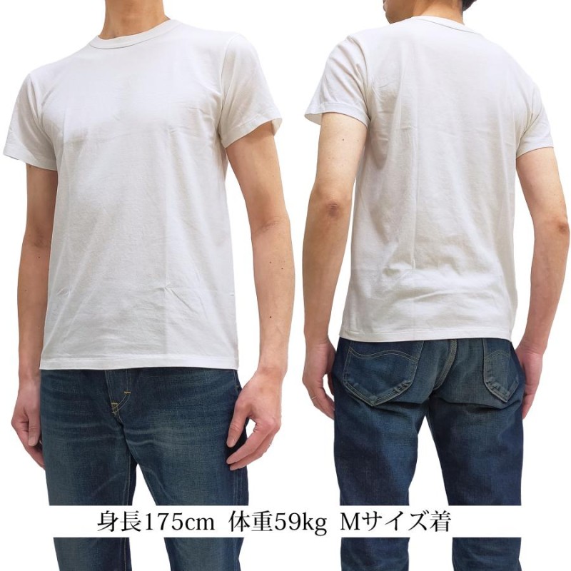 フェローズ 2パック Tシャツ PHERROWS 無地 タイトフィット 半袖T