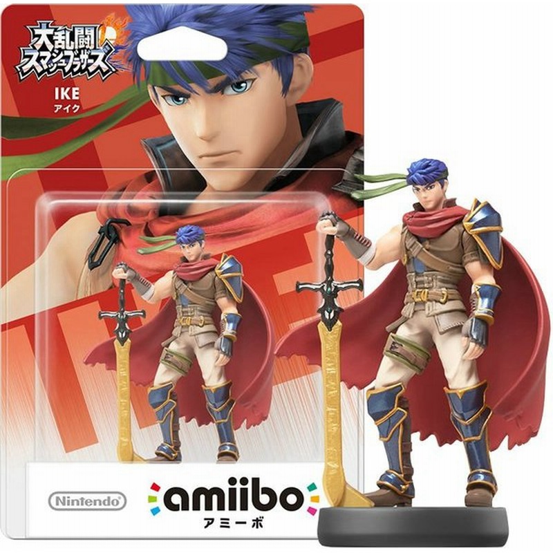 新品即納 Opt Amiibo アミーボ アイク 大乱闘スマッシュブラザーズシリーズ 任天堂 Nvl C ba 通販 Lineポイント最大0 5 Get Lineショッピング