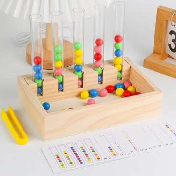 夾珠子專注力玩具 訓練兒童幼兒玩具 益智力開發玩具 思維夾豆子教玩具 精細動作玩具