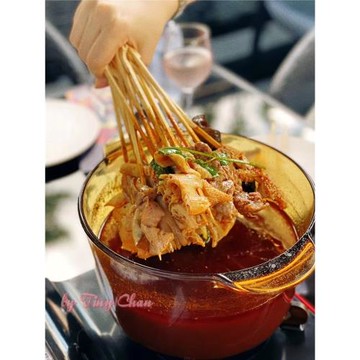 法國進口樂美雅玻璃琥珀鍋家用耐高溫明火燃氣燉鍋湯鍋蒸鍋煎炒鍋