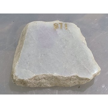 【七彩翡翠】 緬甸 翡翠 天然 原石 翡翠毛料 半明料 改口料 局部拋光 台灣現貨 871g