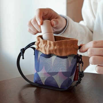 林百貨限定茄芷迷你抽繩束口包 (三款)