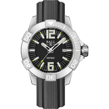 BALL 波爾 DeepQUEST II系列 鈦 天文台認證1000米潛水機械腕錶 1212購物節 送禮推薦-42mm DM3002A-PC-BK