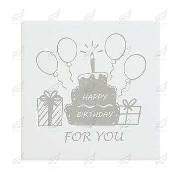 精緻時尚陶瓷吸水杯墊(生日快樂)杯墊 陶瓷杯墊 吸水杯墊 可吸水 送禮小物 婚禮小物 企業送禮 紀念品