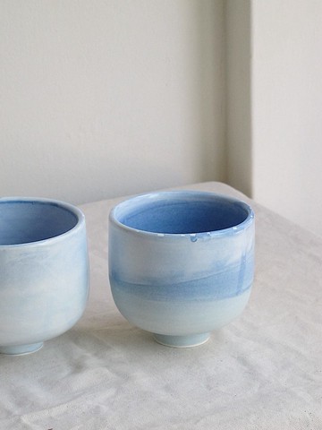 海邊的大啤酒杯 _ 瓷