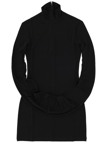 alexander wang mini draped dress