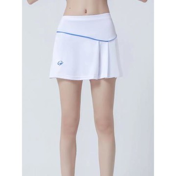 新款羽毛球裙運動短褲裙防走光網球半身裙子顯瘦黑色羽毛球服女裙