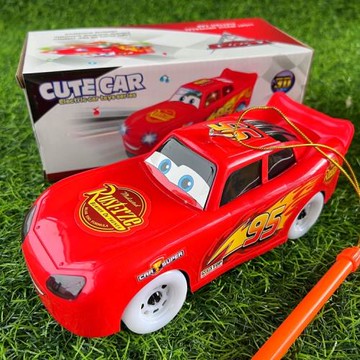 電動車萬圣男孩手提燈籠總動員汽車賽車燈籠麥昆模型閃電車子燈籠