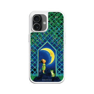 iPhone 17 SolidX 白 - 幾米 Jimmy Liao - 幸運遇見你-遇見月亮