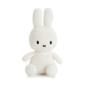 心意禮物【WUZ屋子】荷蘭BON TON TOYS Miffy ECO米菲兔燈芯絨玩偶23cm-白