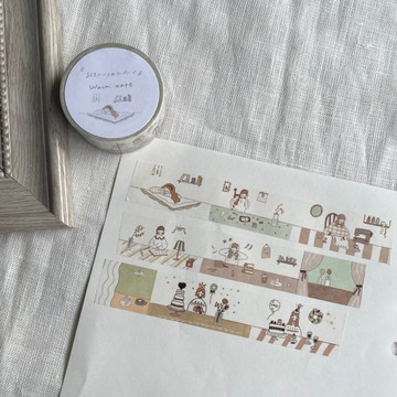 用遮蔽膠帶貼你最喜歡的桌子