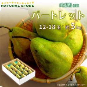 [最短順次発送]   洋梨 バートレット 約5kg 12-18玉 箱買い 山形県産  果実専用箱 梨 西洋梨 通販   秋ギフト  果実ギフト