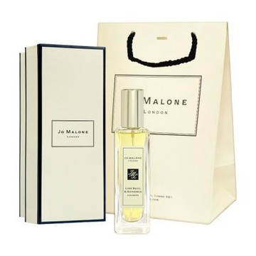 JO MALONE 青檸羅勒與柑橘香水(30ml) 附提袋_國際航空版