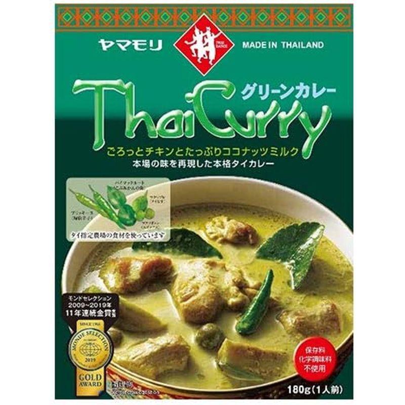 ヤマモリ タイカレーグリーン 180g×5箱入×(2ケース)