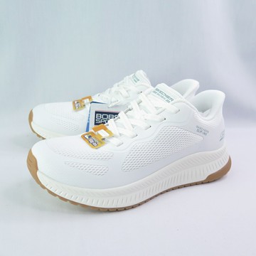 Skechers 117624WHT 女休閒鞋 BOBS Squad 4 瞬穿 白【iSport愛運動】
