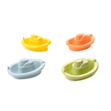 瑞典Viking toys - 莫蘭迪色系 - 戲水小帆船(4件組)-7cm