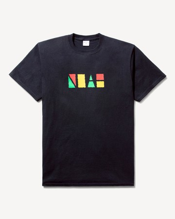 Noah Blocks Tee Jet Black / L