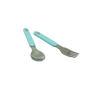 唐榮抗菌 - 抗菌嬰幼兒叉匙組-藍