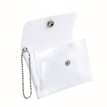 AFECTO 第二代 日本零錢包 + 雙層收納包 套組  透明  均碼(110 x 75 x 10 mm)