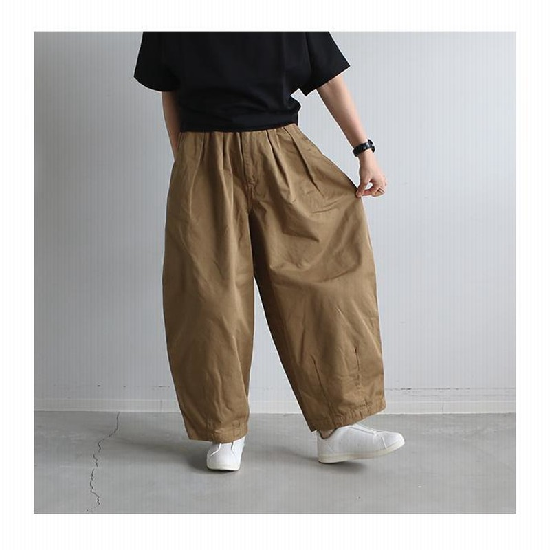 wataruHARVESTY ハーベスティ コットンチノサーカスパンツ HARVESTY（ハーベスティ） コットンチノ サーカスパンツ｜ROCOCO