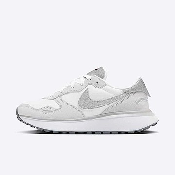 Nike W Phoenix Waffle [HQ3463-191] 女 運動休閒鞋 舒適 百搭 反光 白 冷灰