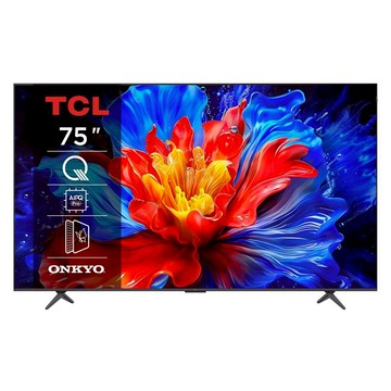 下單10%蝦幣+壁掛安裝 TCL 75吋 75P8K 4K QLED Google TV 連網液晶 送藍芽喇叭