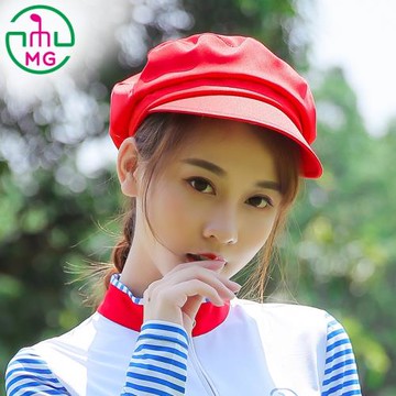 新款MEETGOLF女士高爾夫帽子 女 遮陽帽大紅色全帽