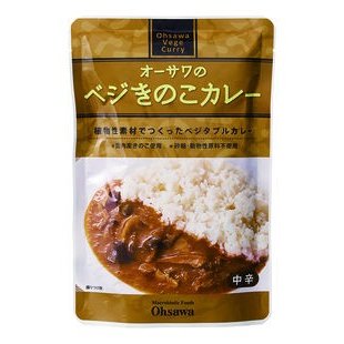 マクロビオティックオーサワベジきのこカレー　一人前（袋）２１０ｇ