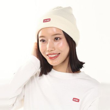 CHUMS CHUMS Logo Short Knit Cap 男女 保暖帽 象牙白 CH051402W004