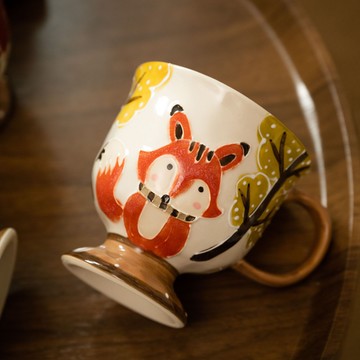 高級陶瓷杯套裝馬克杯咖啡杯伴手禮釉下彩下午茶情侶杯碟輕奢精致