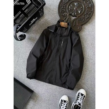 好貨秋冬新品連帽防風防水保暖軟殼沖鋒衣帽可拆卸情侶款大碼外套