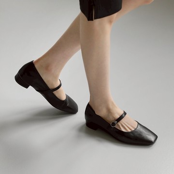 [SAPPUN] Montana 方頭氣質瑪莉珍平底鞋 (2.5cm)