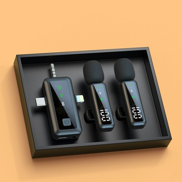 新款無線領夾麥克風戶外手機電腦直播藍牙迷你收音小話筒源頭廠家【北歐居家生活】