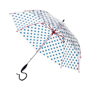 Caetla Evereon｜可替換式環保輕量傘 - 點點水玉  / Navy