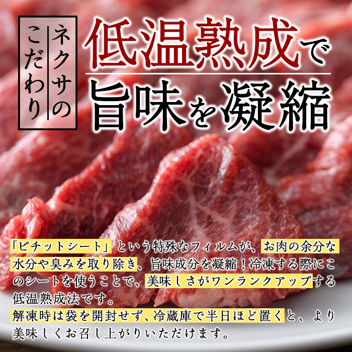 ＜定期便・全4回)＞おおいた和牛 低温熟成 赤身 焼肉 お楽しみ 定期便 (3ヶ月ごとにお届け) 国産 牛肉 肉 霜降り A4 和牛 ブランド牛 冷凍 大分県 佐伯市