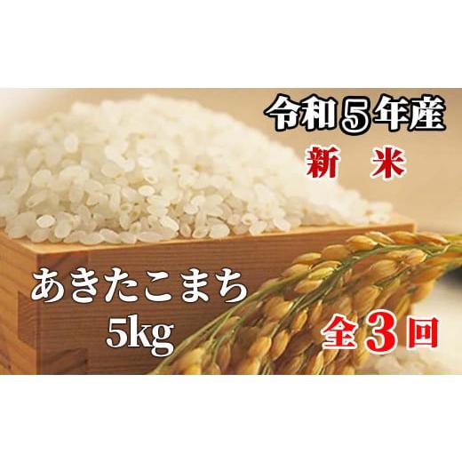 ふるさと納税 岡山県 西粟倉村 白米 5kg 令和5年産 あきたこまち 岡山 「おおがや米」生産組合 G-bf-BCZA