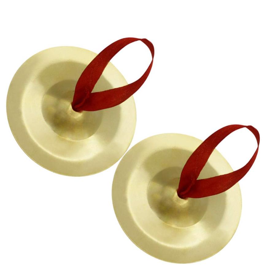 Milisten Pair drum replacement part finger bells finger cymbal 並行輸入品