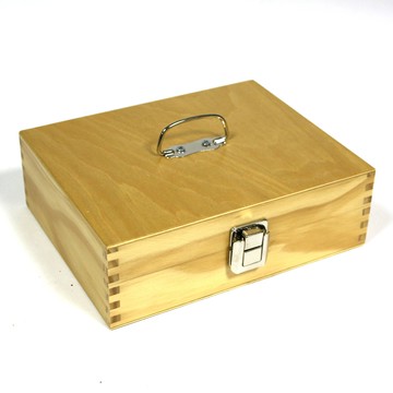 【文具通】木質 木製 印章盒 內隔板為塑膠製 約22.3x17.8x7.3cm 中 K4050003【APP滿額下單4%點數(單一帳號最高1000點)】7/31止